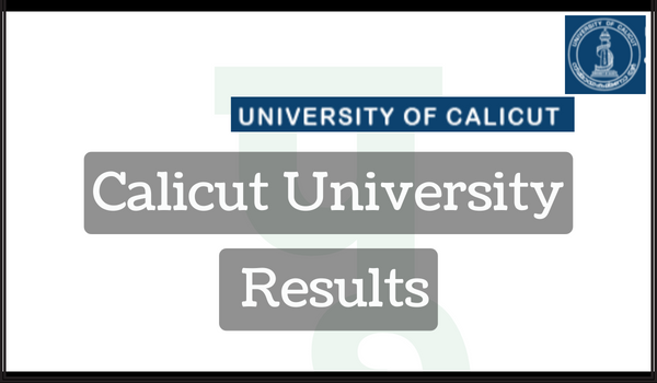 Calicut University Results