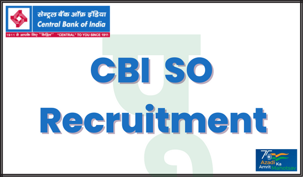 Central-Bank-of-India-SO-Recruitment