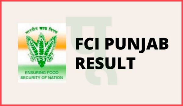 FCI Punjab Result