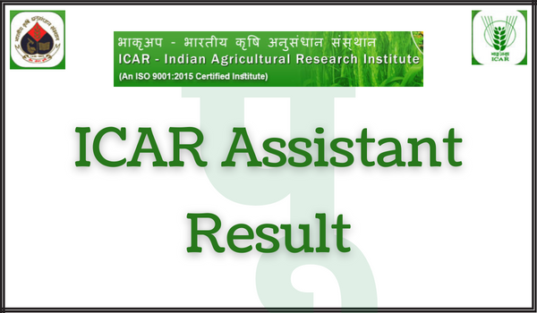 ICAR-Assistant-Result
