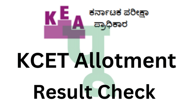 KCET Allotment result