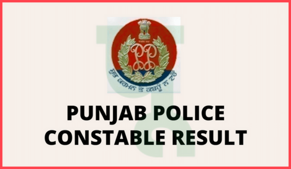 Punjab Police constable result