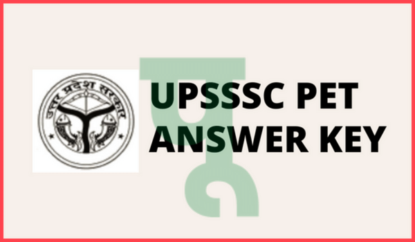 UPSSSC PET Answer key