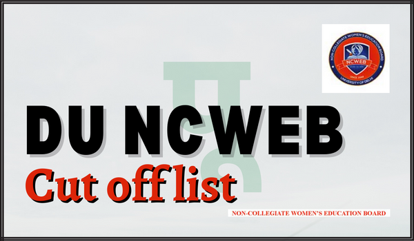DU NCWEB Cut off list