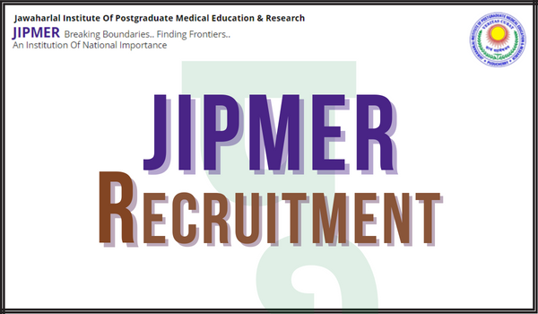 JIPMER-Recruitment
