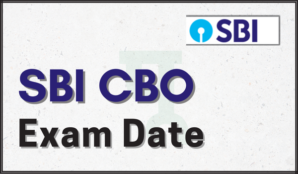 SBI CBO Exam date