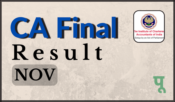 CA Final Result Nov