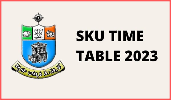 SKU Time Table