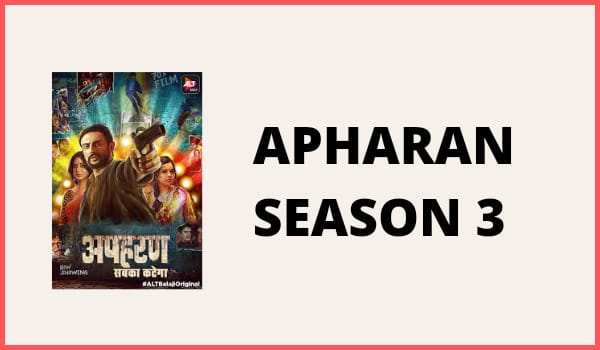 Apharan Season 3