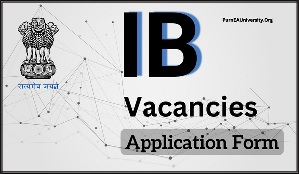 IB Vacancy Application Form