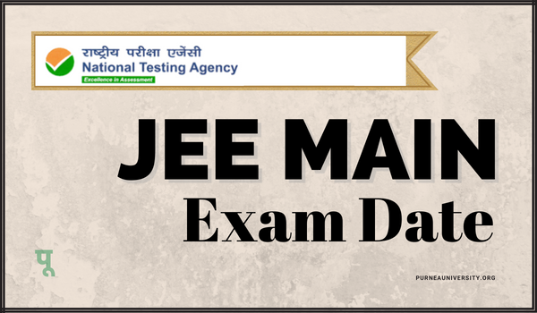 JEE Main Exam Date