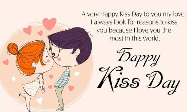 Kiss Day statues 