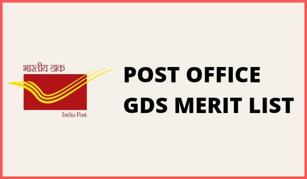 Post Office GDS Merit List