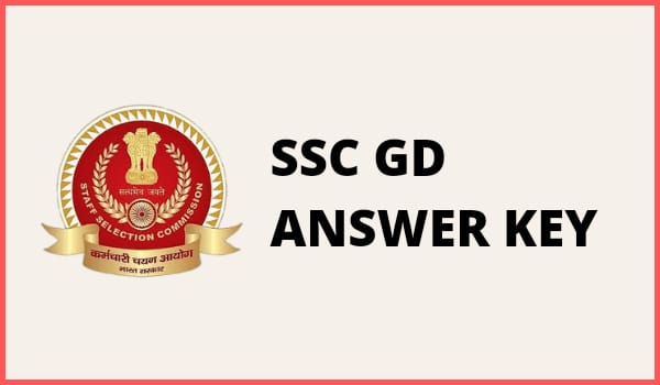 SSC GD Answer Key