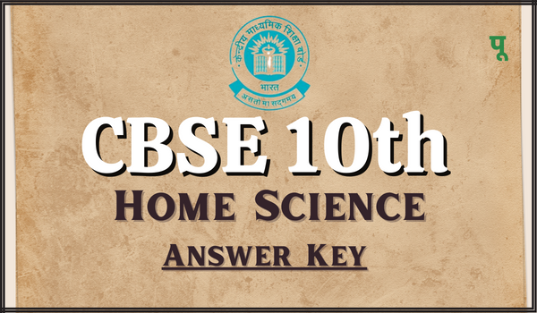 CBSE 10th Home Science Answer Key
