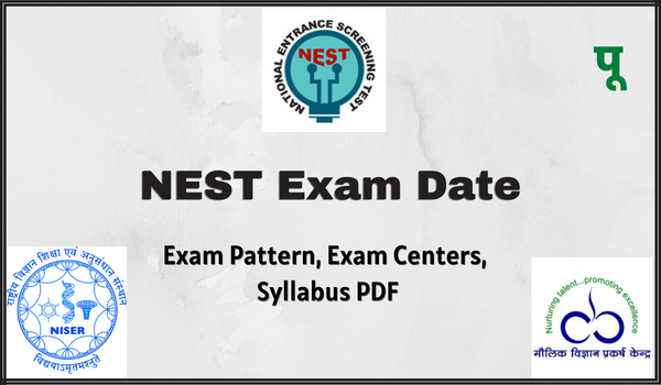 NEST Exam Date