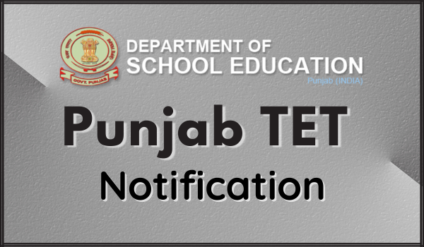 Punjab TET Notification