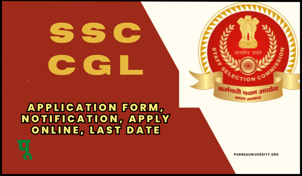 SSC CGL Application form