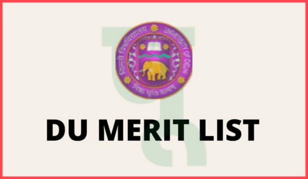 DU Merit list