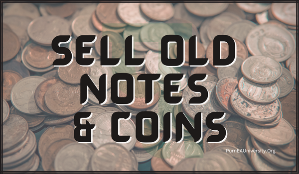 Sell Old Notes & Coins