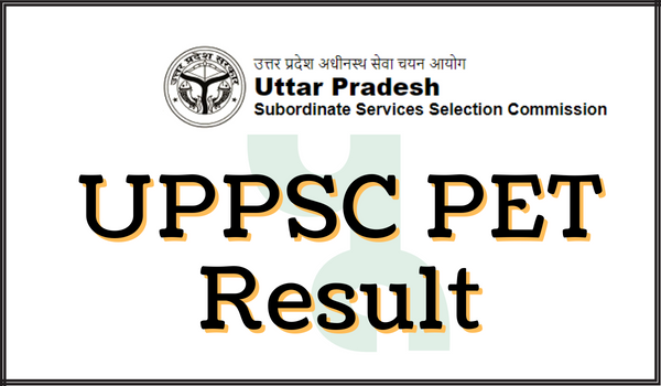 UPPSC PET Result