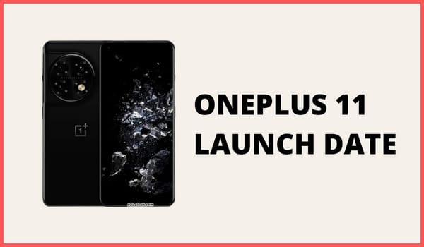 OnePlus 11 Launch Date