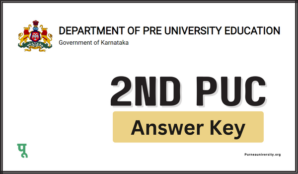 2nd PUC Answer Key