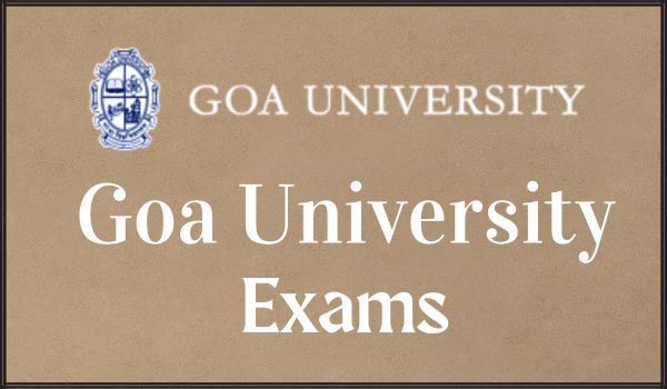 Goa University Exam